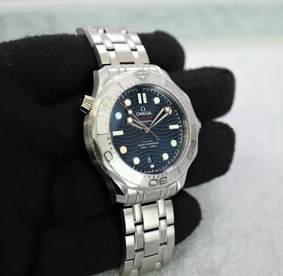 Omega Seamaster Diver 300 MBeijing 2022 - Special Edition - New - 522.30.42.20.04.001