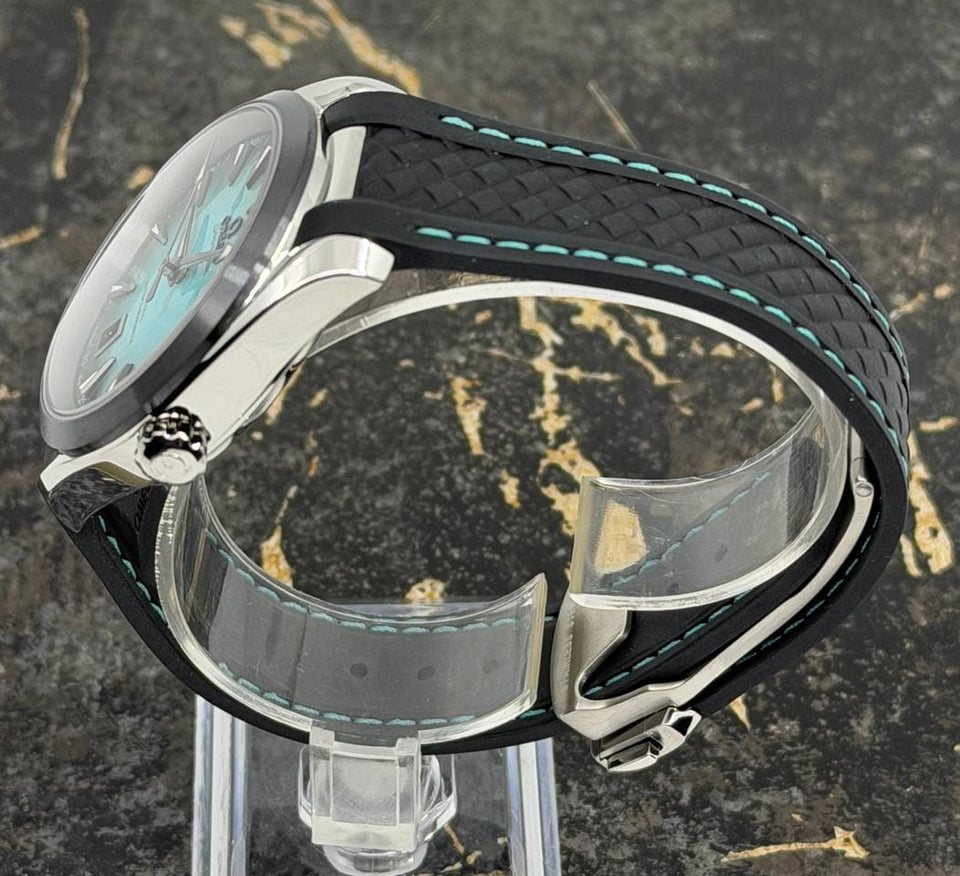 Omega Seamaster Aqua Terra New 2026 - Seamaster Aqua Terra 150 M - 38 mm - Turquoise - Rubber