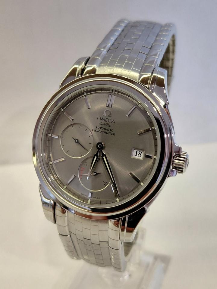 Omega De Ville Co-Axial Power Reserve NEW! Armadillo Bracelet