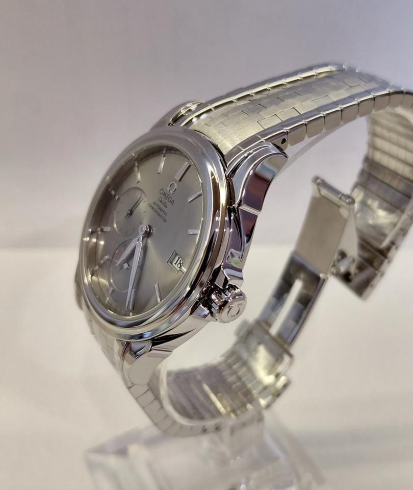 Omega De Ville Co-Axial Power Reserve NEW! Armadillo Bracelet