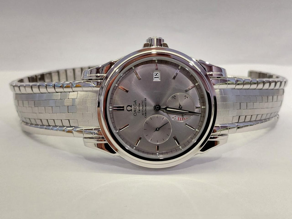Omega De Ville Co-Axial Power Reserve NEW! Armadillo Bracelet