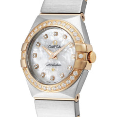 Omega Constellation Quartz5 Year Warranty White 123.25.24.60.55.001 [Parallel Import]
