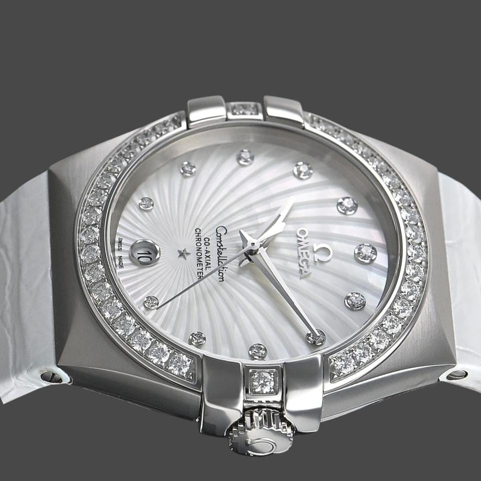 Omega Constellation Ladies Steel / 35 mm / Box&Papers / 123.18.35.20.55.001