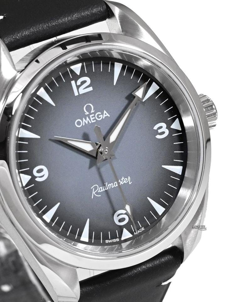 Omega Seamaster Railmastergrey dial 38mm 235.12.38.20.06.001
