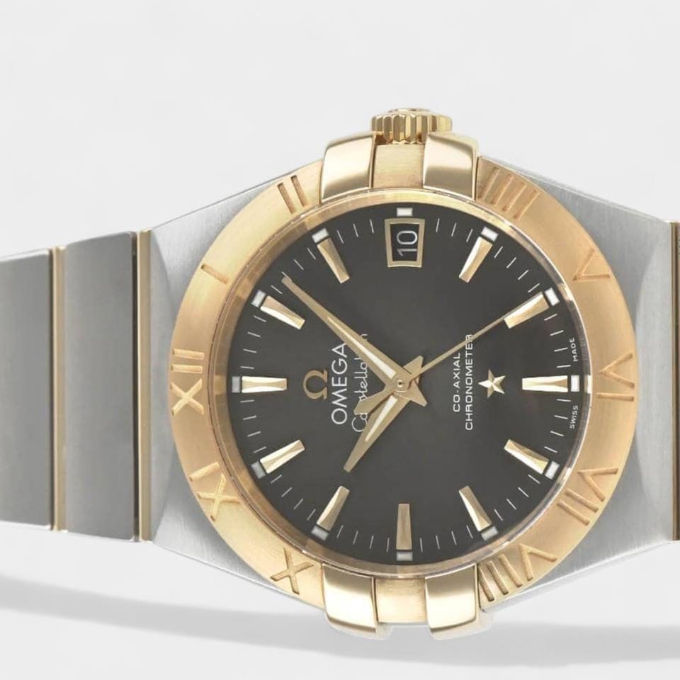 Omega Constellation Co-axial / Steel&Yellow gold / 35 mm / 123.20.35.20.06.001
