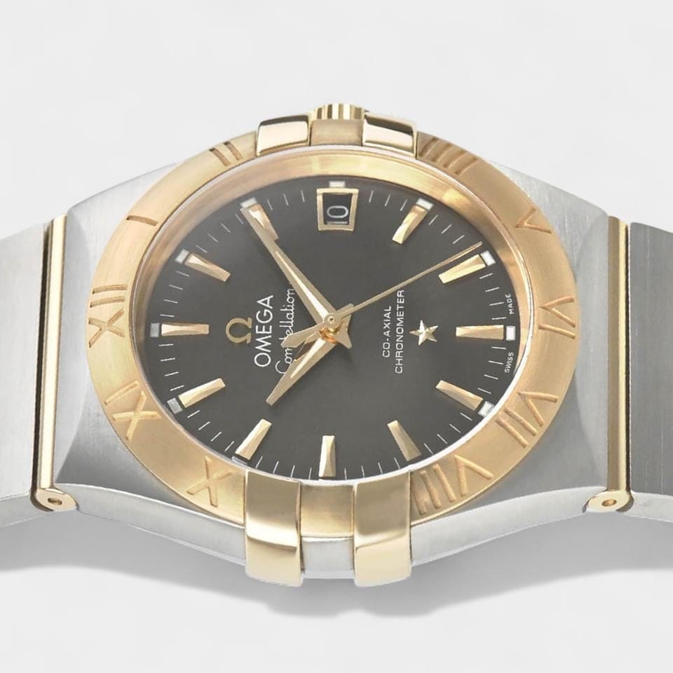 Omega Constellation Co-axial / Steel&Yellow gold / 35 mm / 123.20.35.20.06.001