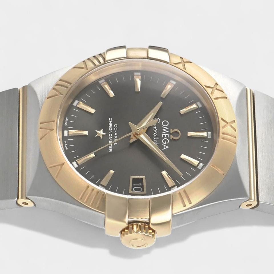 Omega Constellation Co-axial / Steel&Yellow gold / 35 mm / 123.20.35.20.06.001