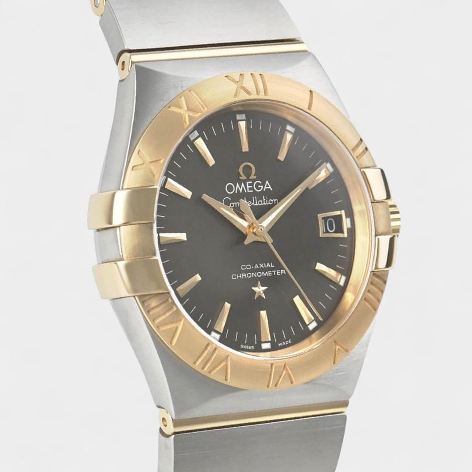 Omega Constellation Co-axial / Steel&Yellow gold / 35 mm / 123.20.35.20.06.001