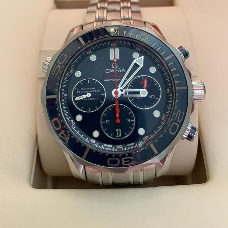 Omega Seamaster Diver 300 MChronograph Self winding chronograph.Calbre 3330