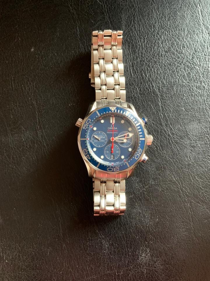 Omega Seamaster Diver 300 MChronograph Self winding chronograph.Calbre 3330