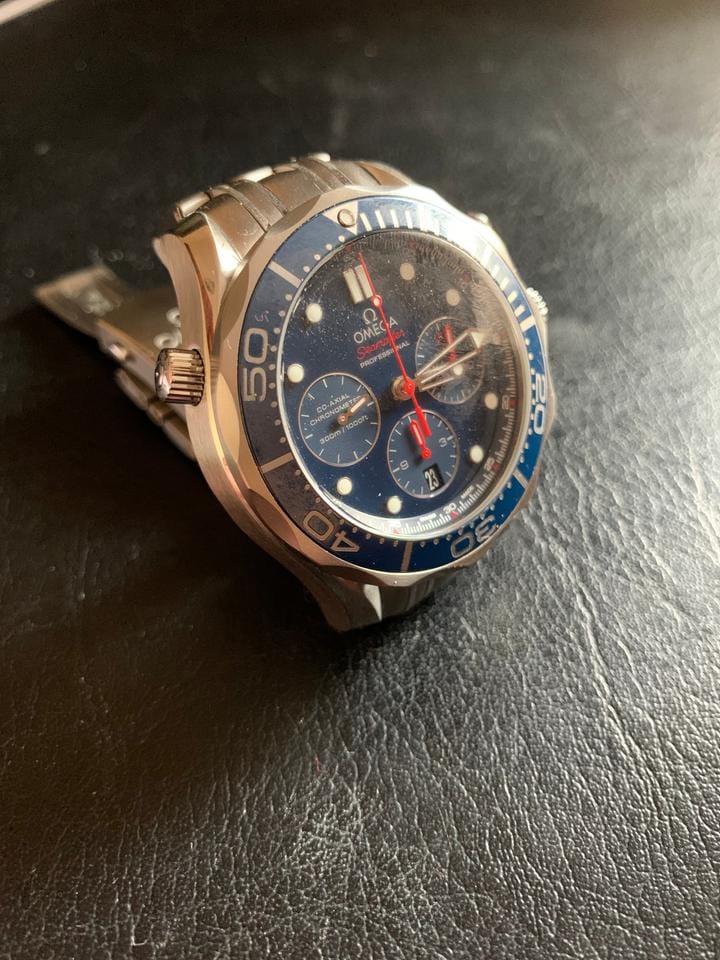 Omega Seamaster Diver 300 MChronograph Self winding chronograph.Calbre 3330
