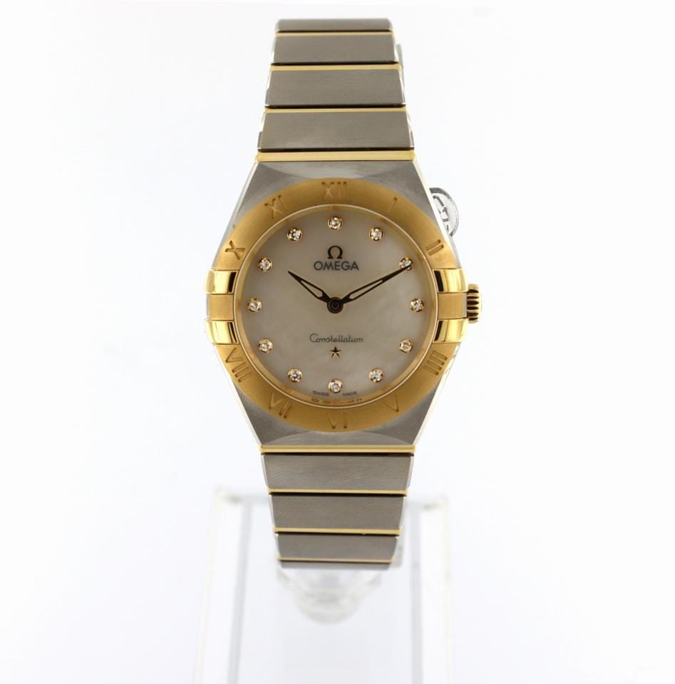 Omega Constellation Manhattan Quartz ref. 131.20.28.60.55.002 MOP Diamond Dial Full Set 2025