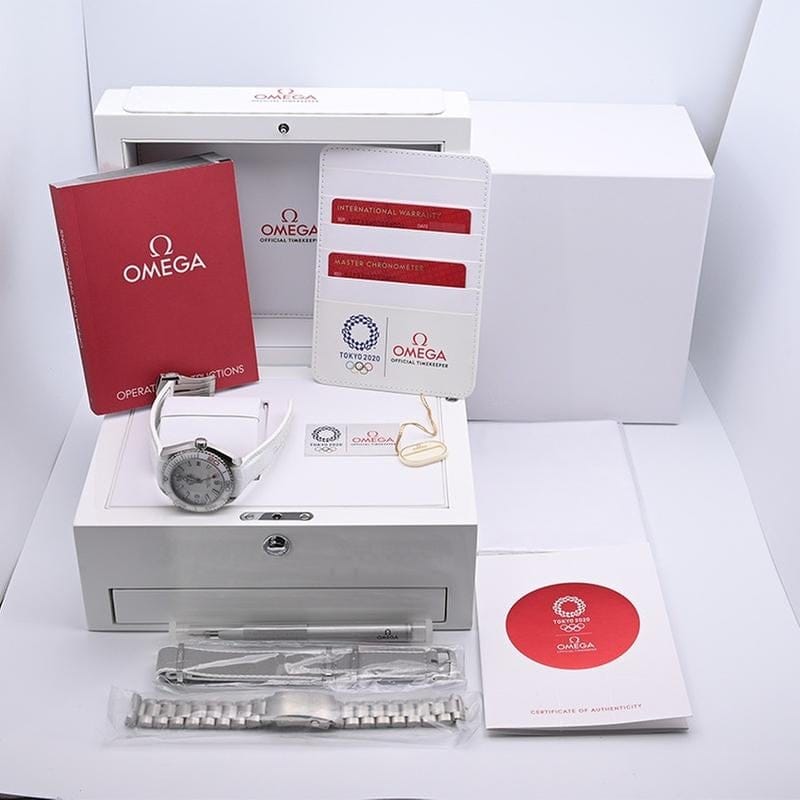 Omega Seamaster Planet Ocean600 M "Tokyo 2020" Limited Edition Full Set
