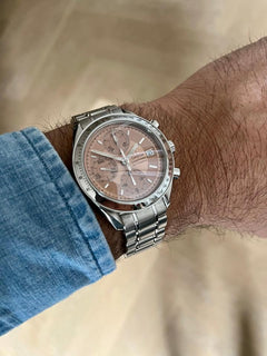 Omega Speedmaster Japanese domestic market salmon dial