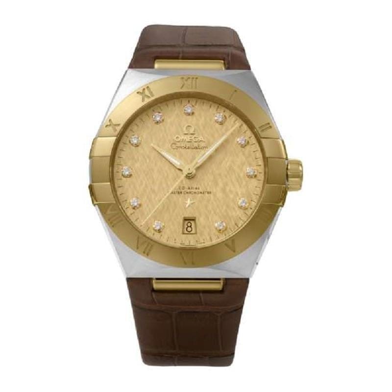 Omega Constellation39mm automatic men's watch 131.23.39.20.58.001 BC