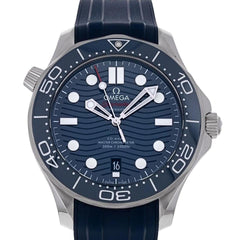 Omega Seamaster Diver 300 MBlue wave Blue dial 42mm 210.32.42.20.03.001