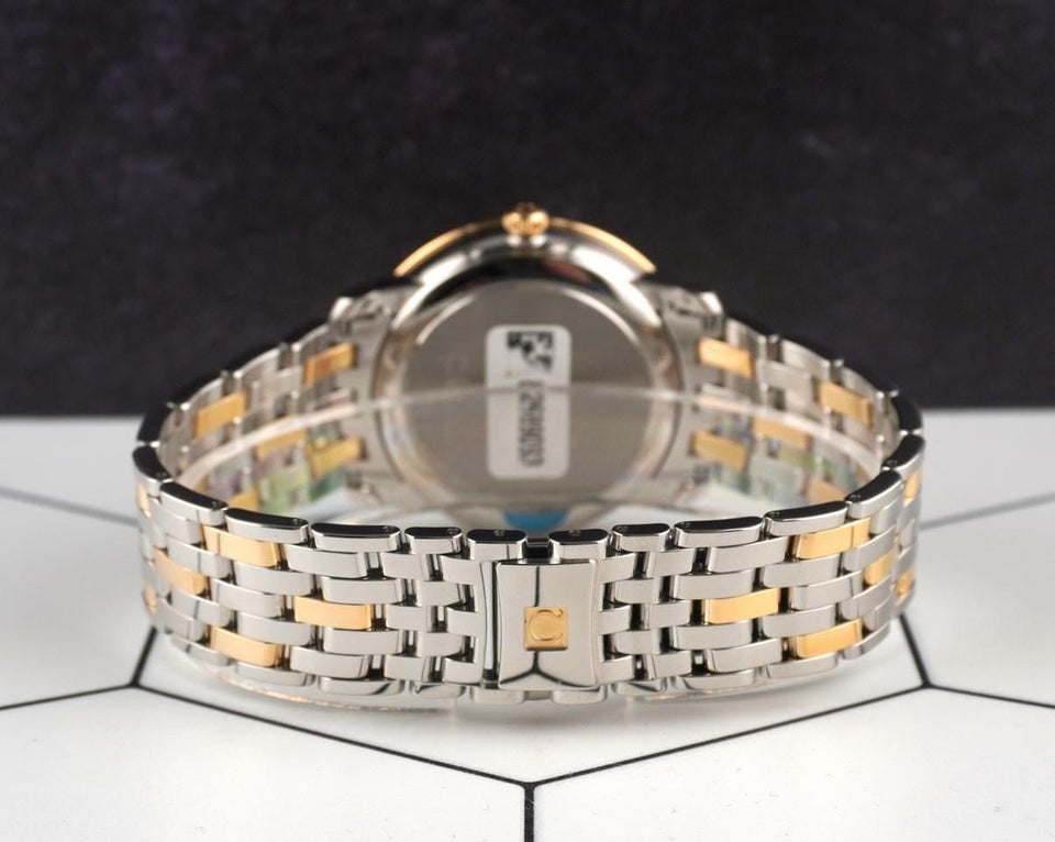 Omega De Ville Prestige36mm De Ville Date YG Steel Automatic Steel Mens Watch 424.20.37.20.02.001