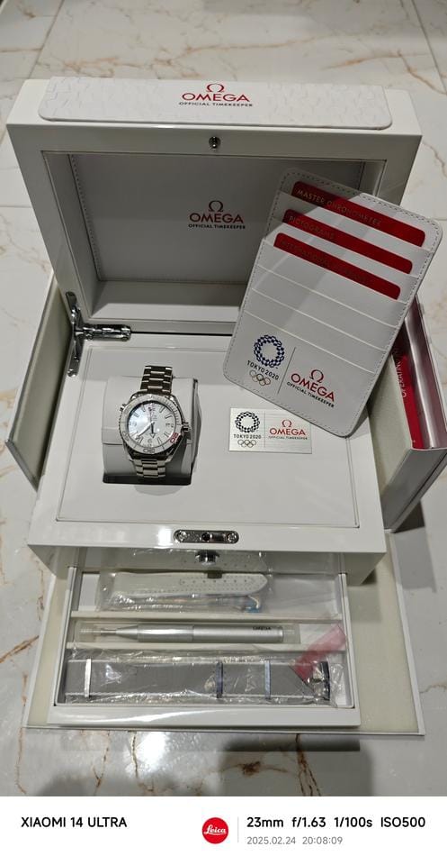 Omega Seamaster Planet Ocean600 M "Tokyo 2020" Limited Edition Brand new and full set watch