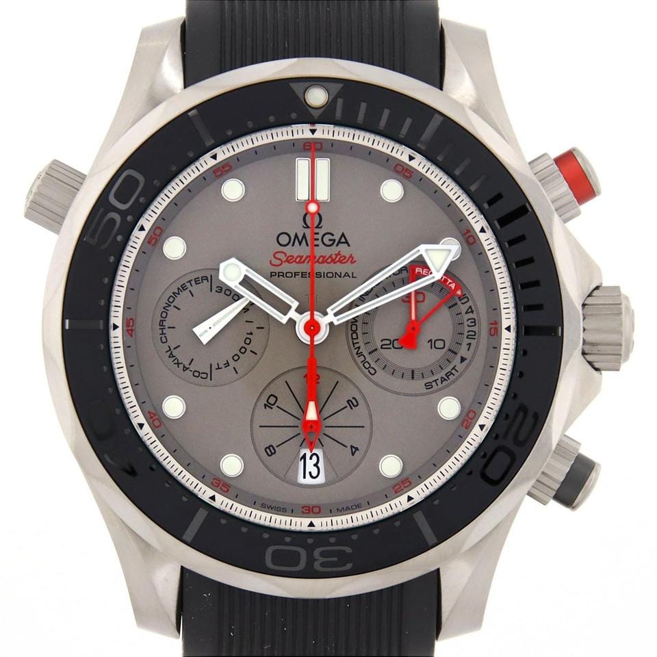 Omega Seamaster Diver 300 M[] Omega Seamaster Diver 300 M Chronograph ETNZ TI 212.92.44.50.99.001 TI Mecha...