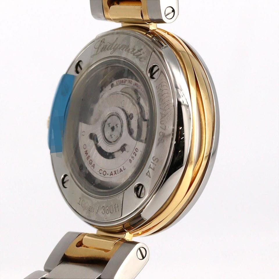 Omega De Ville Ladymatic[] Omega Ladymatic YG Combination 11 P 425.20.34.20.55.002 SSx YG Mechanical Aut...