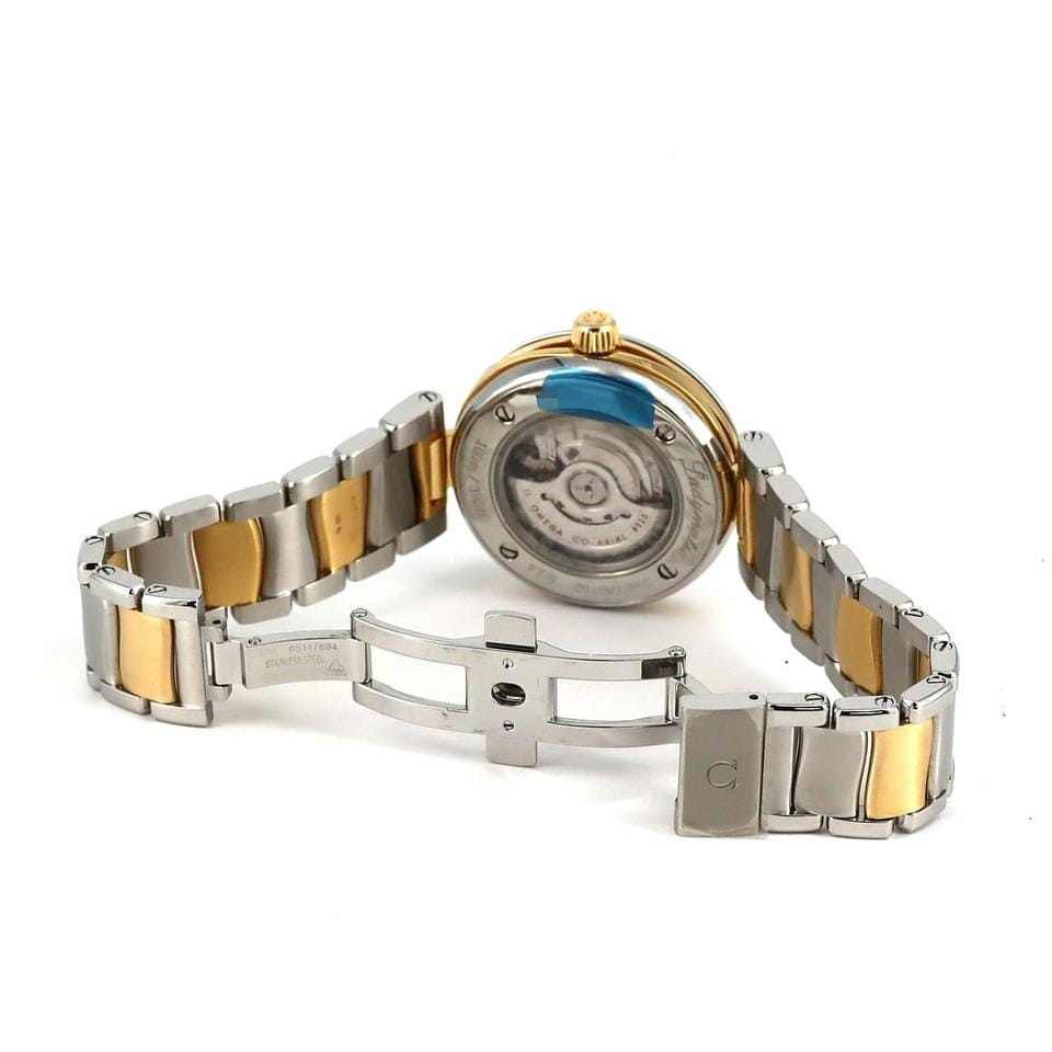 Omega De Ville Ladymatic[] Omega Ladymatic YG Combination 11 P 425.20.34.20.55.002 SSx YG Mechanical Aut...