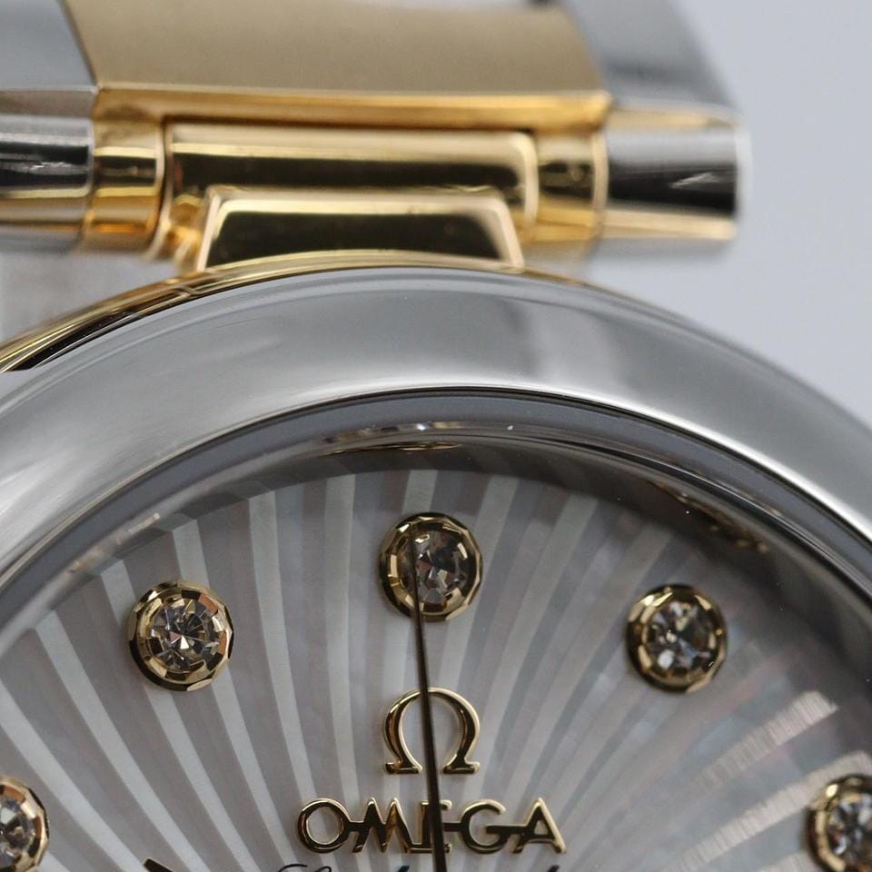 Omega De Ville Ladymatic[] Omega Ladymatic YG Combination 11 P 425.20.34.20.55.002 SSx YG Mechanical Aut...
