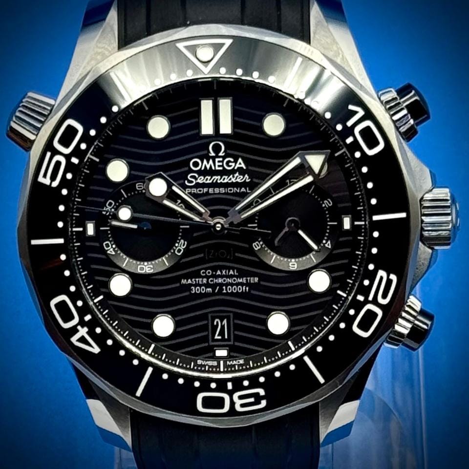 Omega Seamaster Diver 300 MChronograph 2025 Full Set