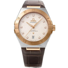 Omega Constellation CO-AXIAL Master Chronometer Men's Leather Belt Parallel Import 5 Year Warranty 131.23.39.20.52.001