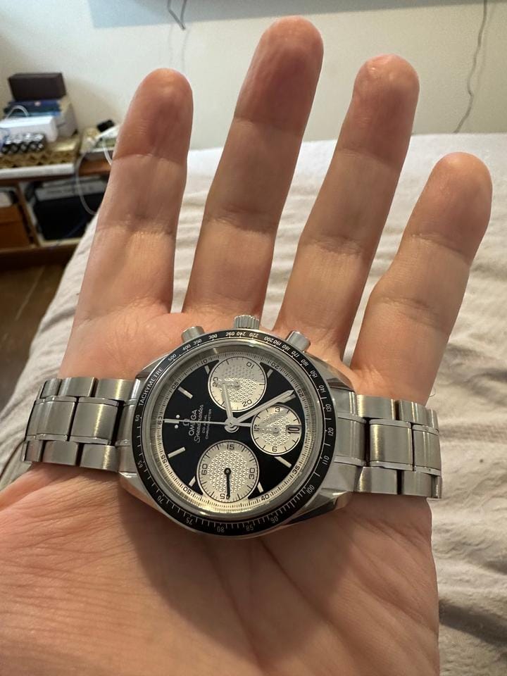 Omega Speedmaster Racing2025 - NOVO - 40mm Garantia internacional até dez2029