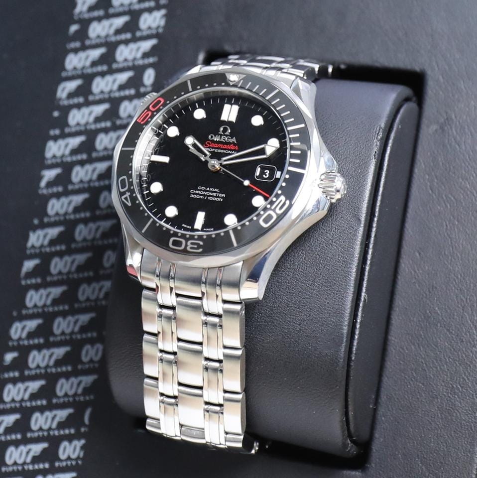 Omega Seamaster Diver 300 MJames Bond 50th Celebration Limited Edition - Unworn - Full Set
