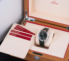 Omega Seamaster Aqua Terra NEW 2026 Seamaster Aqua Terra 38mm Olive Green 220.12.38.20.10.001