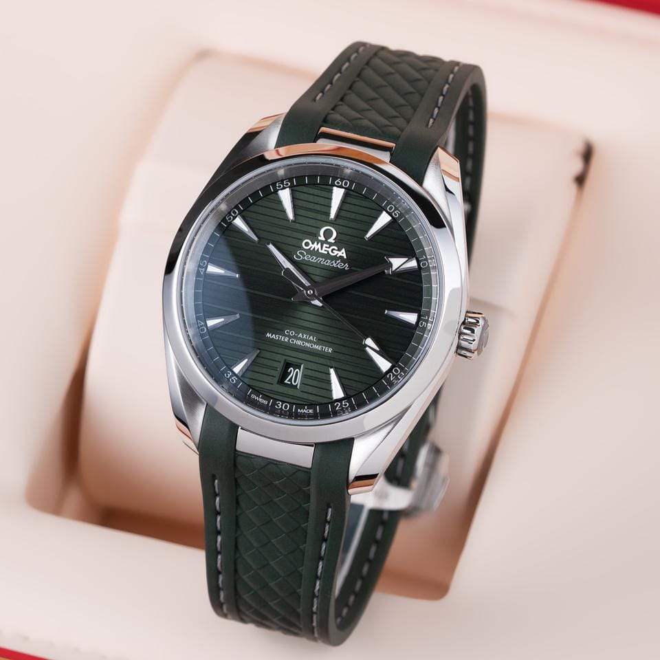 Omega Seamaster Aqua Terra NEW 2026 Seamaster Aqua Terra 38mm Olive Green 220.12.38.20.10.001