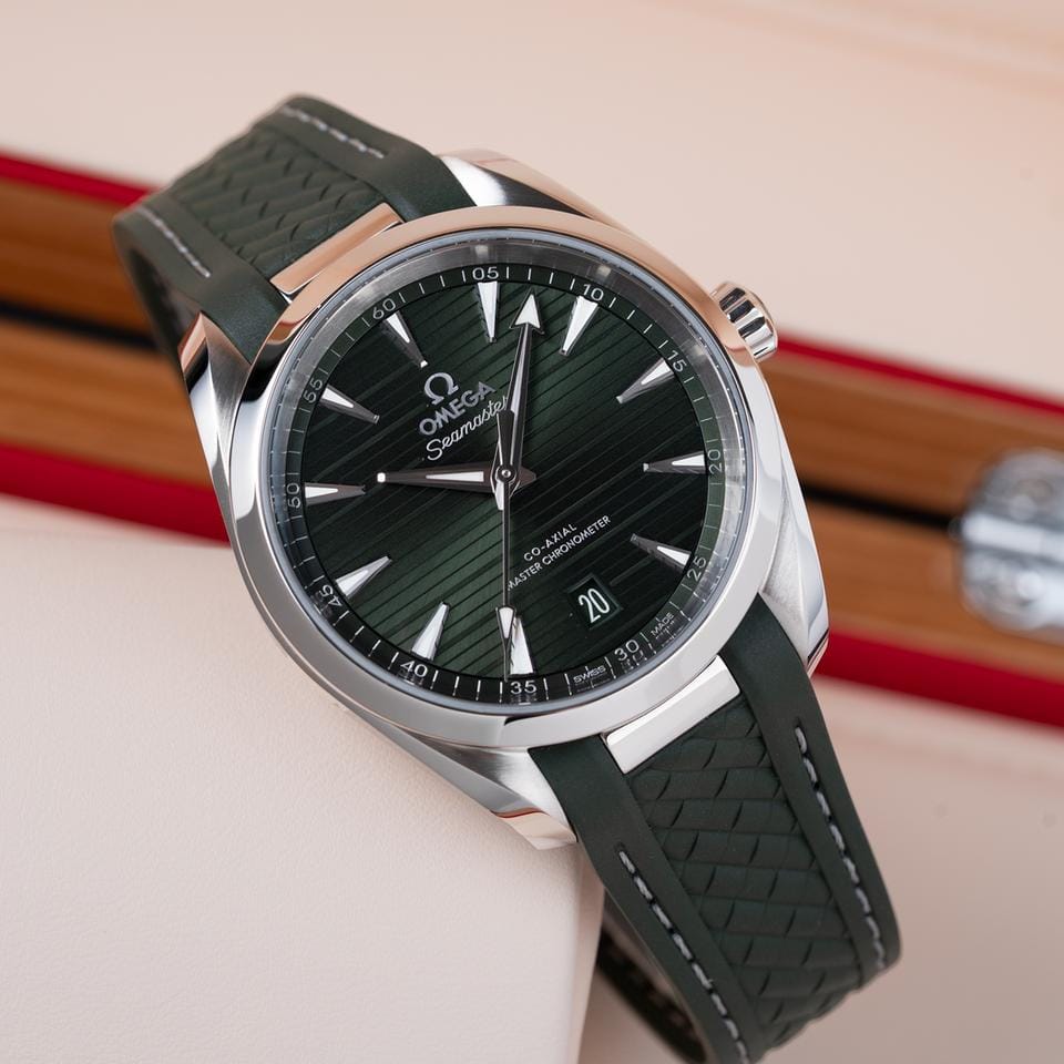 Omega Seamaster Aqua Terra NEW 2026 Seamaster Aqua Terra 38mm Olive Green 220.12.38.20.10.001