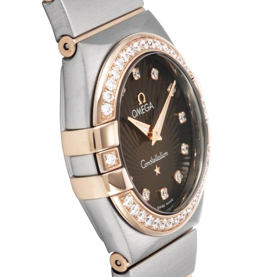 Omega Constellation Quartz5 Year Warranty Brown 123.25.27.60.63.001 [Parallel Import]