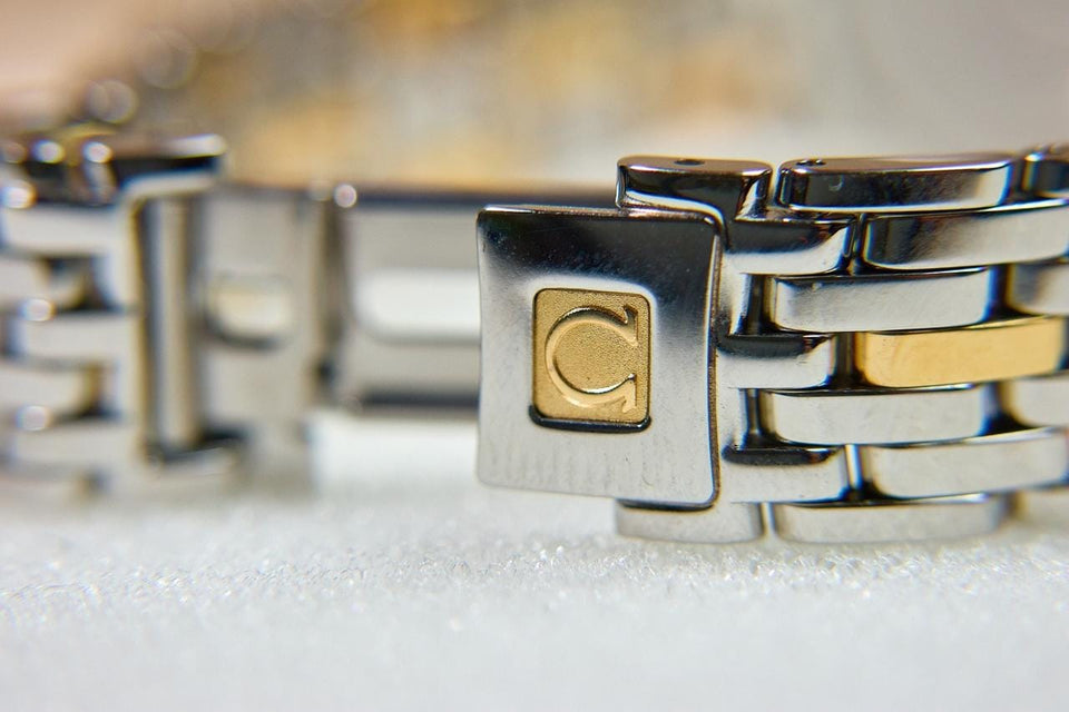 Omega De Ville Prestige27.4mm – Two-Tone Gold/Steel – NEW/SEALED – Full Set