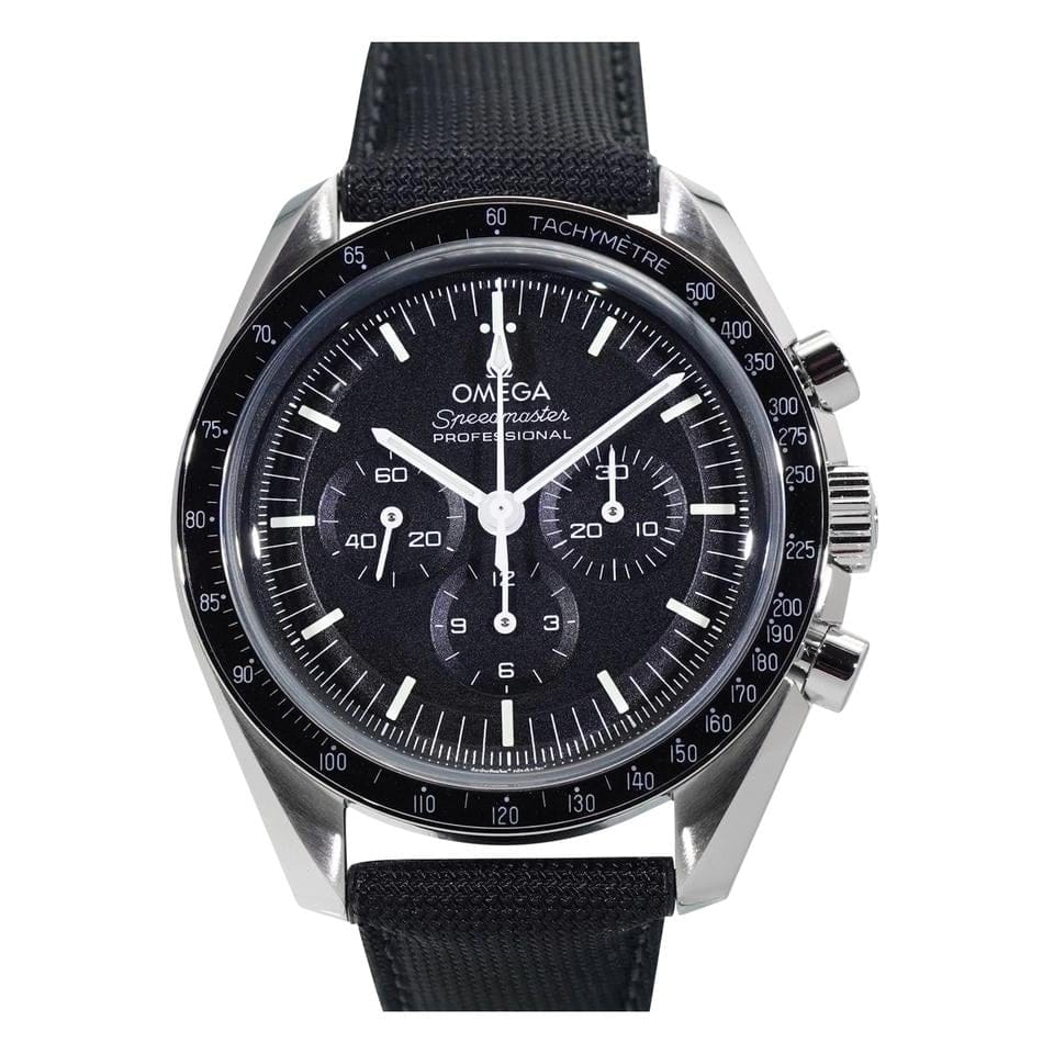 Omega Speedmaster Professional Moonwatch42 mm - 310.32.42.50.01.001 steel on coated nylon fabric strap