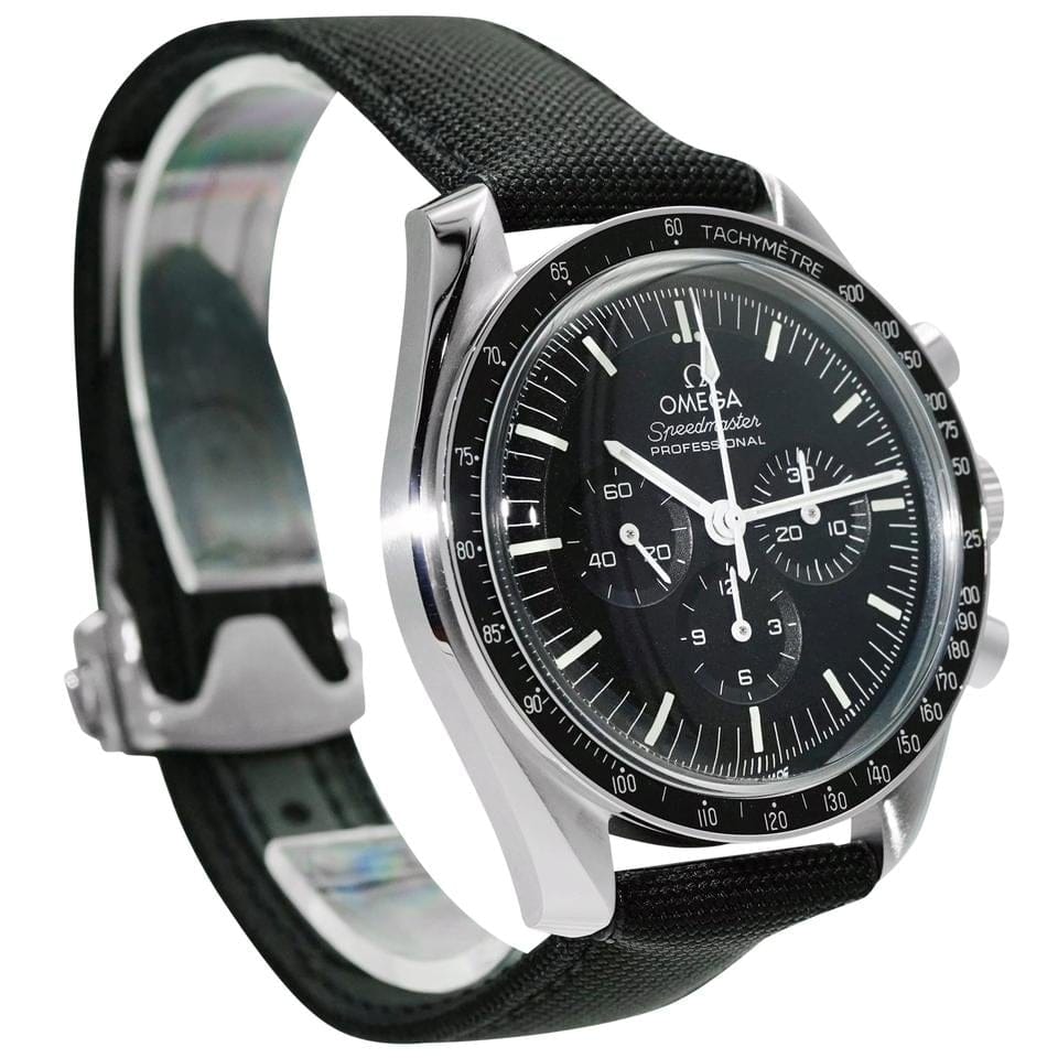 Omega Speedmaster Professional Moonwatch42 mm - 310.32.42.50.01.001 steel on coated nylon fabric strap