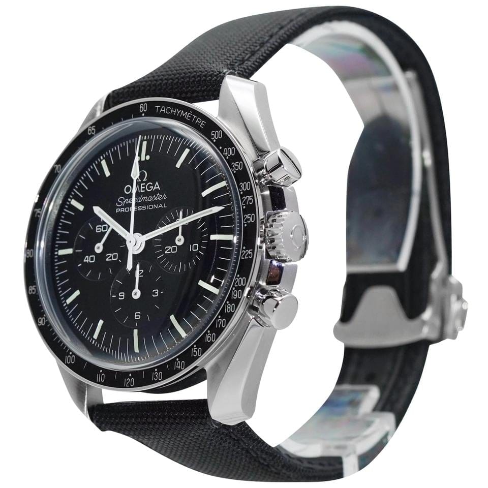 Omega Speedmaster Professional Moonwatch42 mm - 310.32.42.50.01.001 steel on coated nylon fabric strap