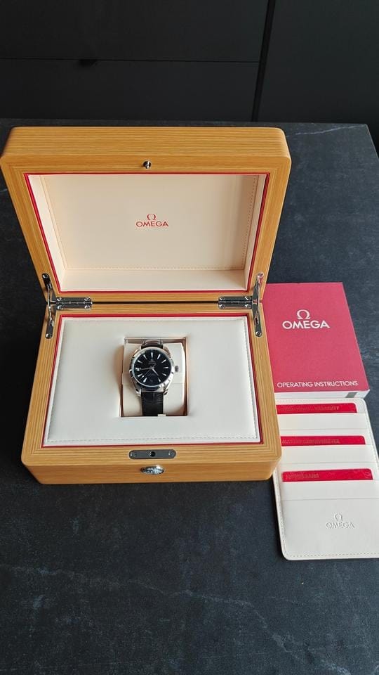 Omega Seamaster Aqua Terra150m Co-axial Master Chronometer 220.13.41.21.01.001 - Full Set - Box with papers - UNWORN