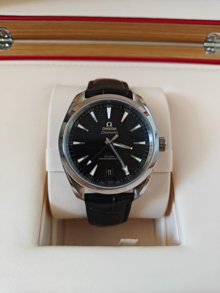 Omega Seamaster Aqua Terra150m Co-axial Master Chronometer 220.13.41.21.01.001 - Full Set - Box with papers - UNWORN