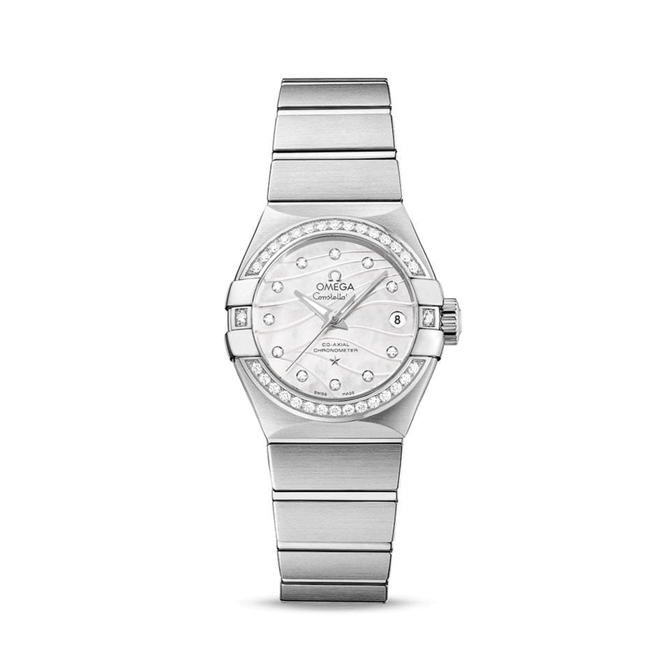 Omega Constellation Ladies CO‑AXIAL CHRONOMETER ladies watch 123.15.27.20.55.002