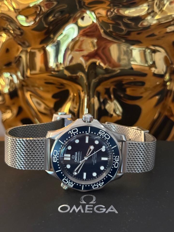 Omega Seamaster Diver 300 MBond Mesh 2026 Full Set