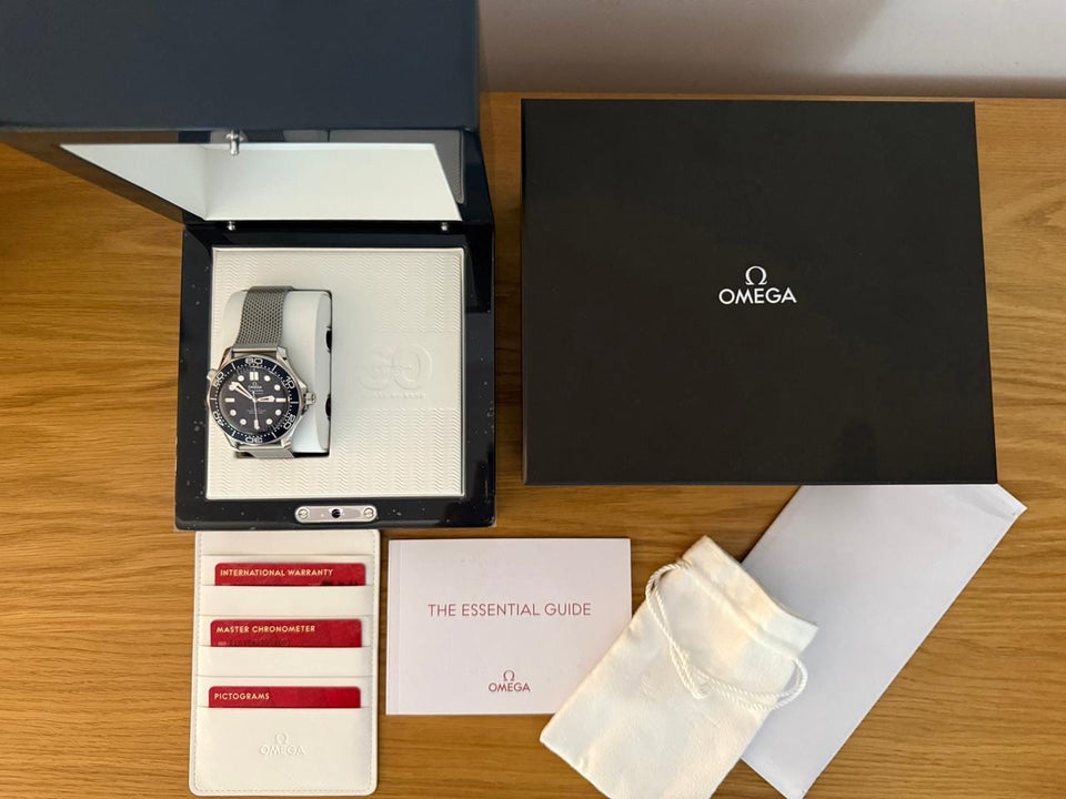 Omega Seamaster Diver 300 MBond Mesh 2026 Full Set