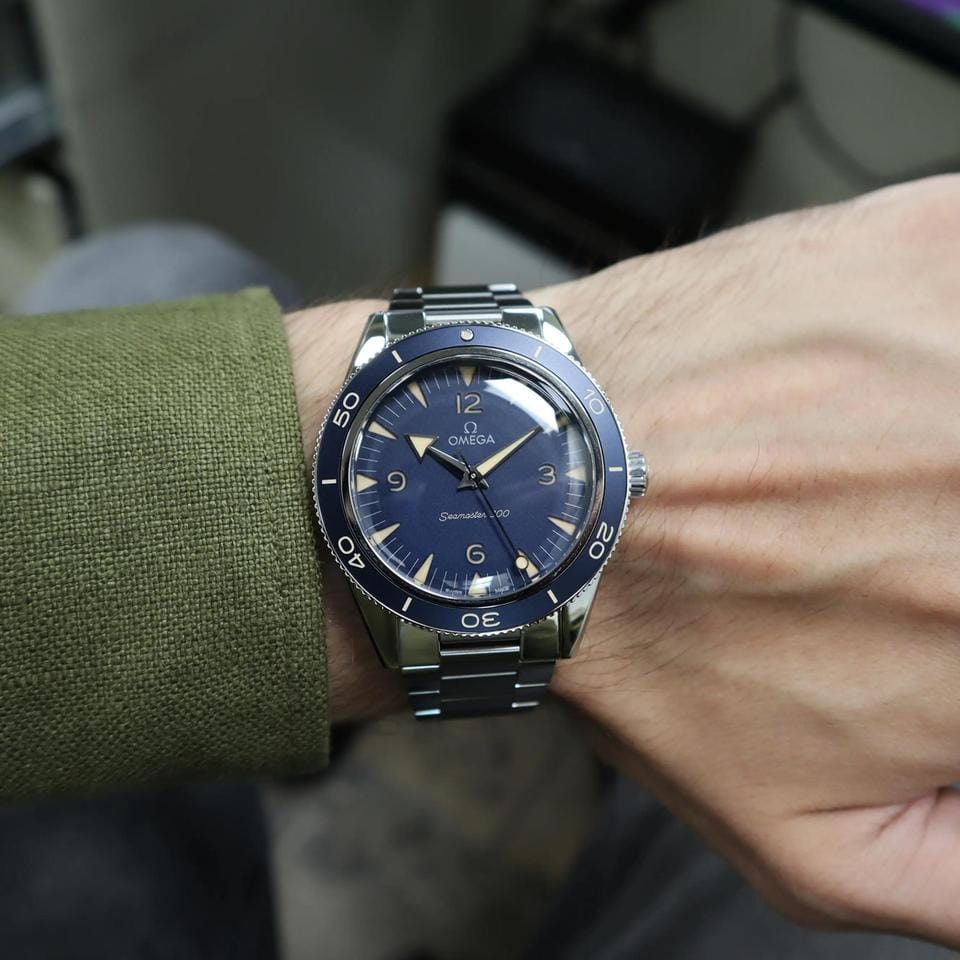 Omega Seamaster 300 Co-Axial Master Chronometer Blue Dial 234.30.41.21.03.001