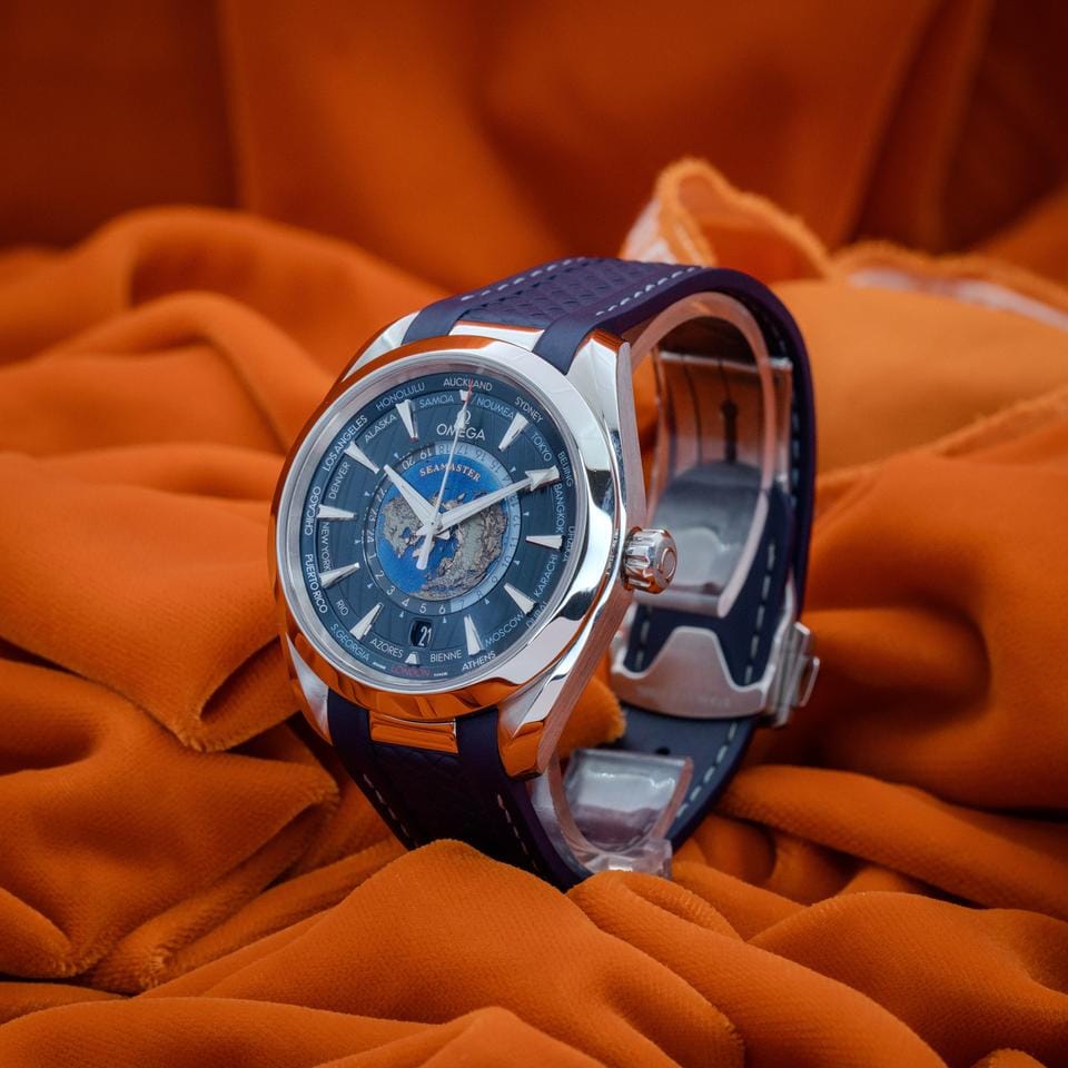 Omega Seamaster Aqua Terra Worldtimer150m Master Chronometer GMT "Wordtimer" 2025 Full Set