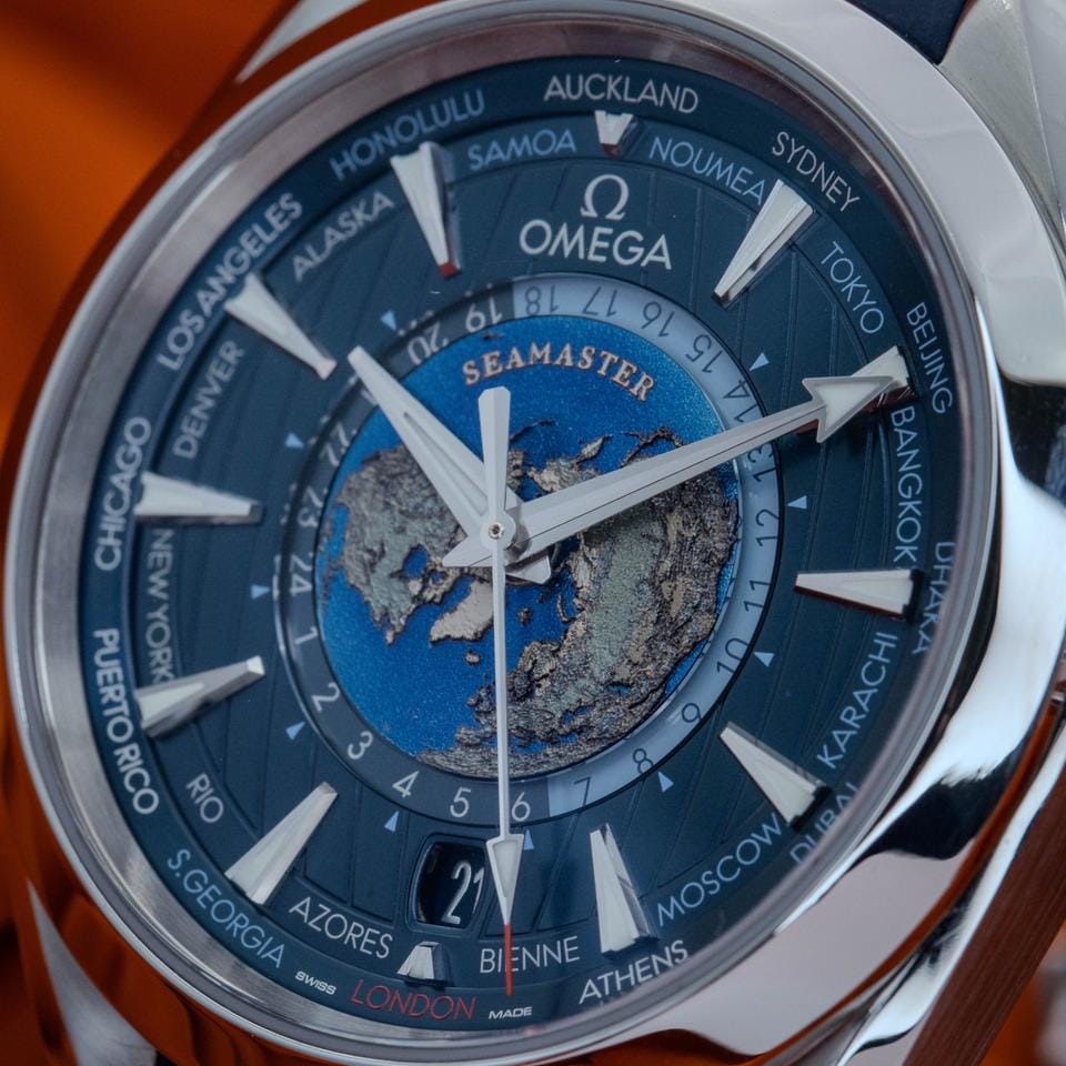 Omega Seamaster Aqua Terra Worldtimer150m Master Chronometer GMT "Wordtimer" 2025 Full Set
