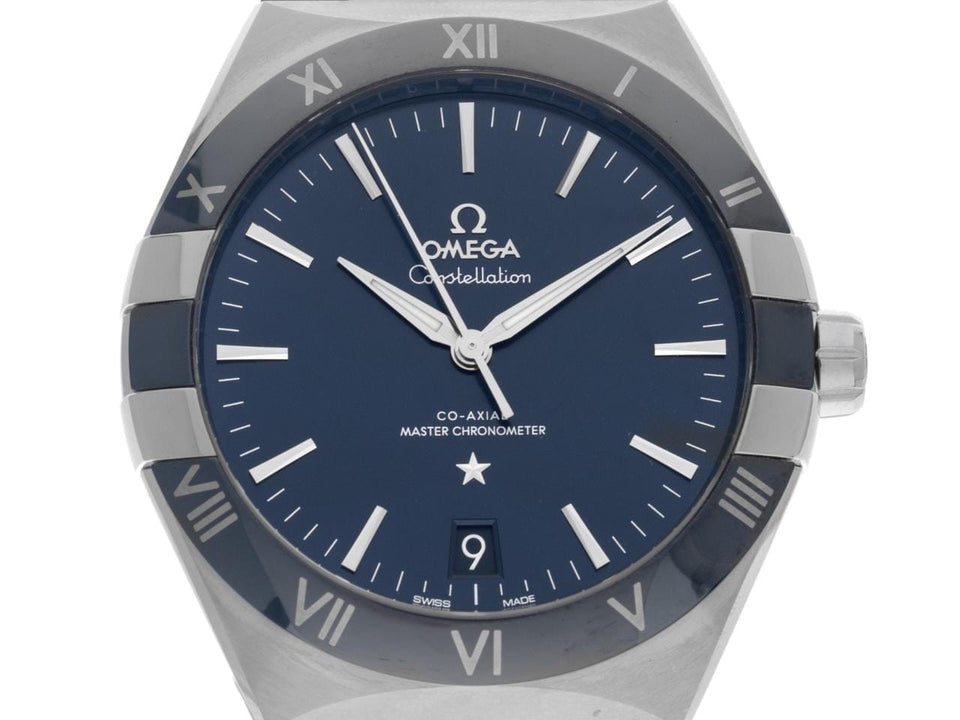 Omega Constellation Ref.131.33.41.21.03.001 2026 Full Set Ungetragen Constellation Krokoleder Kautschuk Faltschließe