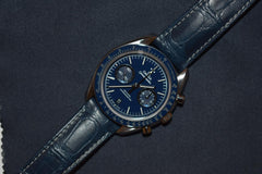 Omega Speedmaster Moonwatch Chronograph Omega Speedmaster Two-Counter Titanium Blue Ceramic