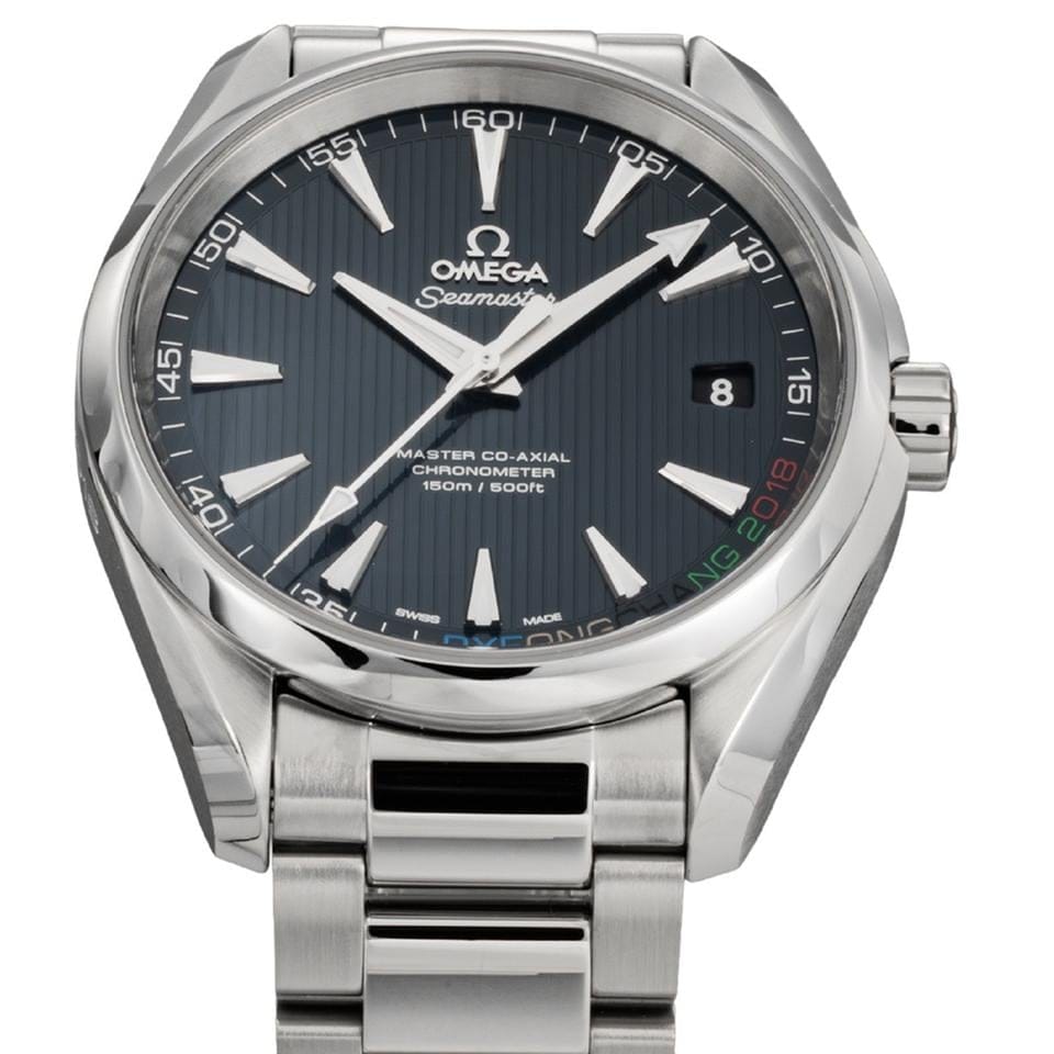 Omega Seamaster Aqua Terra Olympic Games Collection 5 Year Warranty Navy 522.10.42.21.03.001 [Parallel Import]