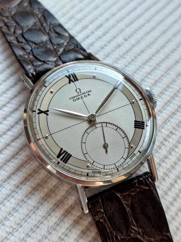 Omega Museum CK2366 Military Kal 30 T2 RG Chronomètre 1946 Dial RARE Sector Dial